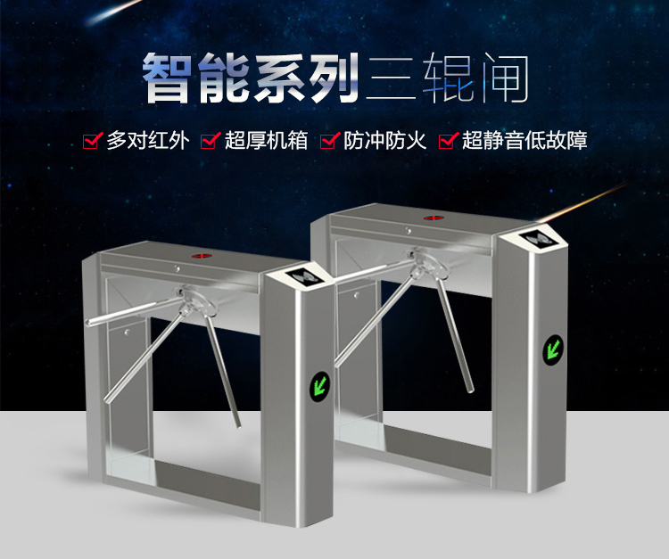 LY-T101 純不銹鋼橋式三棍閘機(jī)